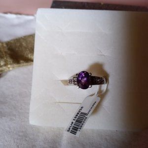 Genuine Amethyst Ring